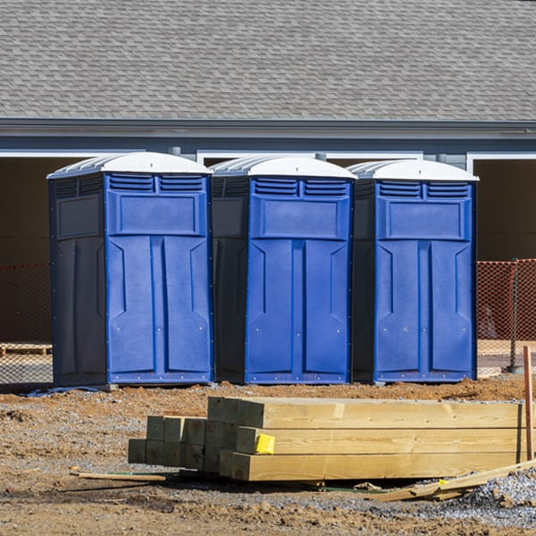 how can i report damages or issues with the porta potties during my rental period in Wilmot WI